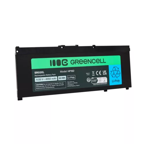 Greencell Battery HP SR03XL Pavilion Gaming 15 HP192