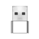 Plug&Play adapter Greencell 2,4A USB-A - USB-C adatátvitel 480 Mbps 12W alumínium ADGCAC1