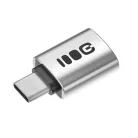 OTG adapter Greencell 2,4A USB-C - USB-A adatátvitel 480 Mbps 12W alumínium ADGCCA1
