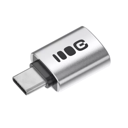 OTG adapter Greencell 2,4A USB-C - USB-A adatátvitel 480 Mbps 12W alumínium ADGCCA1