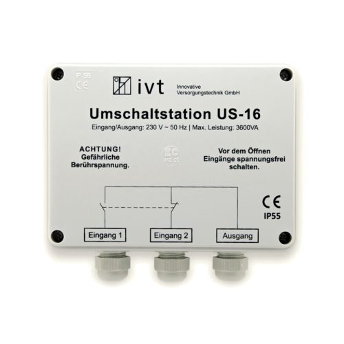 IVT Kapcsolóállomás US-16 - 230 V AC, 16 A, 3600 VA