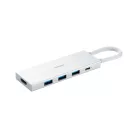 Xiaomi 5 az 1-ben Type-C elosztó | USB elosztó | Type-C/USB-A x 3/HDMI