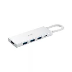   Xiaomi 5 az 1-ben Type-C elosztó | USB elosztó | Type-C/USB-A x 3/HDMI