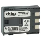 Videokamera Akku für Canon NB-2LH, NB-2L - 600 mAh 7,2 V Li-Ion