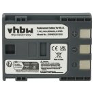 Videokamera Akku für Canon NB-2LH, NB-2L - 600 mAh 7,2 V Li-Ion