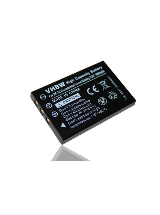 Elem Aiptek ZPT-NP60-hoz - 1000 mAh, 3,6 V, Li-Ion