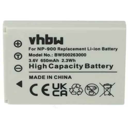 VHBW Battery for Avant BATS4 - 650 mAh, 3.6 V, Li-Ion