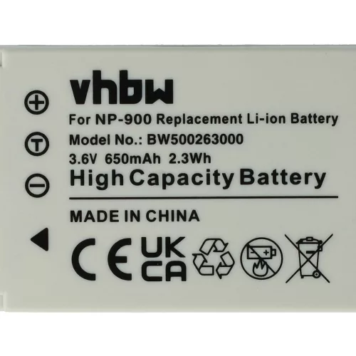 VHBW Battery for Avant BATS4 - 650 mAh, 3.6 V, Li-Ion