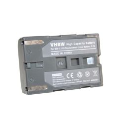   Videokamera Akku für Samsung SBL-110, SB-L110, SBL110 - 600 mAh 7,2 V Li-Ion