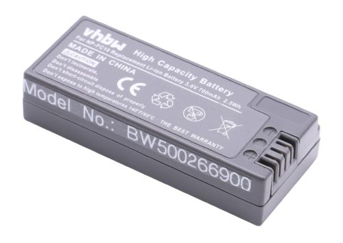 Sony NP-FC10, NP-FC11 akkumulátor - 700 mAh, 3,6 V, Li-Ion