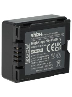   Videokamera akkumulátor Hitachi DZ-BP07s, DZ-BP14s, DZ-BP21s - 600 mAh 7,2 V Li-Ion