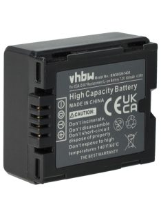   Videokamera akkumulátor Hitachi DZ-BP07s, DZ-BP14s, DZ-BP21s - 600 mAh 7,2 V Li-Ion