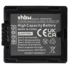 Videokamera akkumulátor Hitachi DZ-BP07s, DZ-BP14s, DZ-BP21s - 600 mAh 7,2 V Li-Ion