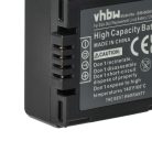 Videokamera akkumulátor Hitachi DZ-BP07s, DZ-BP14s, DZ-BP21s - 600 mAh 7,2 V Li-Ion