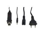 VHBW Akkumulátortöltő Canon CB-2LWE-t, Canon NB-2L fényképezőgépekhez stb. - 0,6 A, 8,4 V