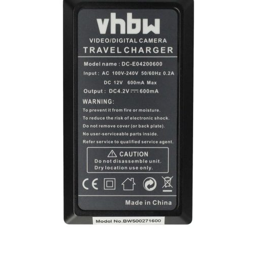 VHBW EasyShare C763 Camera Battery Charger - 0.6 A, 4.2 V
