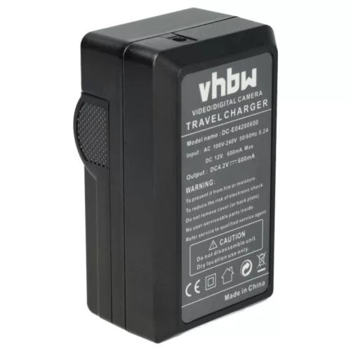 VHBW Battery charger for Praktica, Fujifilm FinePix digital cameras - 0.6 A, 4.2 V