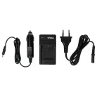 VHBW Battery Charger for Pentax, Nikon, Olympus, Sanyo camera - 0.6 A, 4.2 V