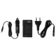 VHBW Battery Charger for Pentax, Nikon, Olympus, Sanyo camera - 0.6 A, 4.2 V