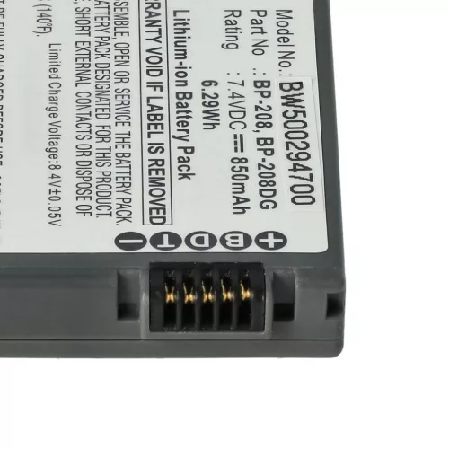 Videokamera Akku Canon BP-308, BP-315, BP-208 - 700 mAh 7,4 V Li-Ion