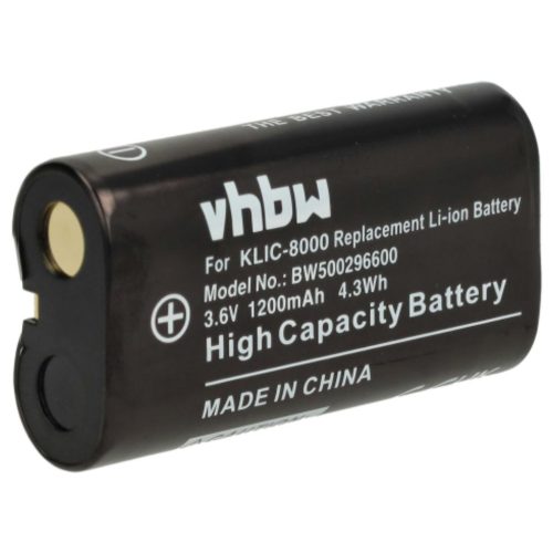 VHBW Battery for Ricoh DB-50 - 1520 mAh, 3.6 V, Li-Ion