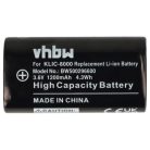 VHBW Battery for Ricoh DB-50 - 1520 mAh, 3.6 V, Li-Ion