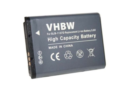 Samsung SLB-1137d akkumulátor - 750 mAh, 3,6 V, Li-Ion