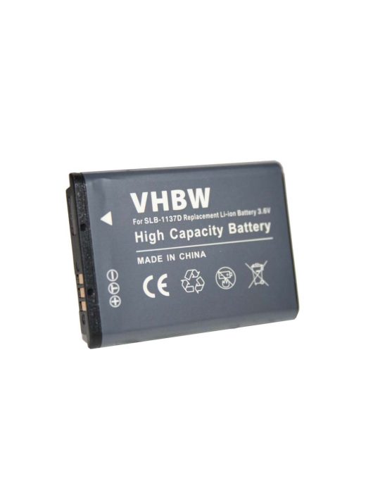 Samsung SLB-1137d akkumulátor - 750 mAh, 3,6 V, Li-Ion