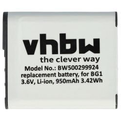 VHBW Sony NP-FG1, NP-BG1 Akku - 950 mAh, 3,6 V, Li-Ion