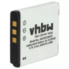 VHBW Fuji / Fujifilm NP-50, NP-50A Battery - 650 mAh, 3.6 V, Li-Ion