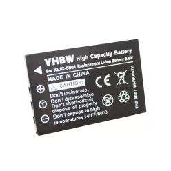   Video camera battery for Sanyo DB-L50 - 1600 mAh 3.6 V Li-Ion
