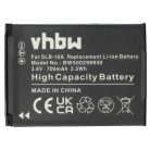 VHBW Samsung BP-10A, SLB-10A, BP10A Akku - 700 mAh, 3,6 V, Li-Ion