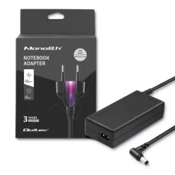   Qoltec hálózati adapter Acer laptophoz, 90 W, 19 V / 4,74 A, 5,5 × 2,5 mm-es csatlakozóval és tápkábellel