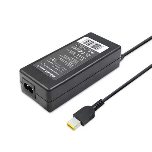 Qoltec hálózati adapter Lenovo laptophoz, 45 W, 20 V / 2,25 A, Slim tip + pin csatlakozóval és tápkábellel