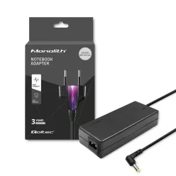   Qoltec hálózati adapter Acer laptophoz, 65 W, 19 V / 3,42 A, 5,5 × 1,7 mm-es csatlakozóval és tápkábellel