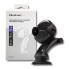 Qoltec PRO induktív autós telefontöltő IR érzékelővel, 15 W, QC 3.0, USB-C