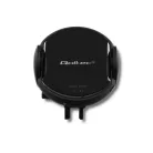 Qoltec PRO induktív autós telefontöltő IR érzékelővel, 15 W, QC 3.0, USB-C
