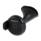 Qoltec Qi vezeték nélküli autós telefontöltő és telefontartó – 5 V / 5 W / 1 A, Micro USB