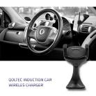 Qoltec Qi vezeték nélküli autós telefontöltő és telefontartó – 5 V / 5 W / 1 A, Micro USB