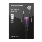 Qoltec 180 W-os hálózati adapter IBM/Lenovo laptophoz, 20 V / 9 A, Slim tip + pin csatlakozóval és tápkábellel