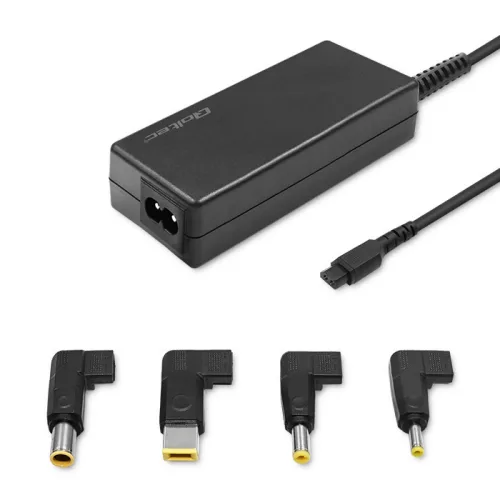 Qoltec hálózati adapter Lenovo laptopokhoz – 65 W, 4 csatlakozó