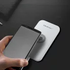 Qoltec Qi vezeték nélküli töltő, Qualcomm Quick Charge 3.0, 10 W, fehér