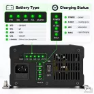 Qoltec Smart Monolith intelligens akkumulátortöltő LiFePO4-, AGM-, GEL- és SLA-akkumulátorokhoz – 12 V / 10 A