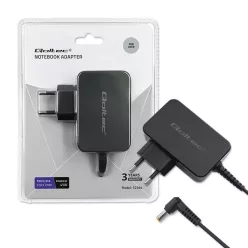   Qoltec hálózati adapter Acer laptophoz, 45 W, 19 V / 2,37 A, 5,5 × 1,7 mm