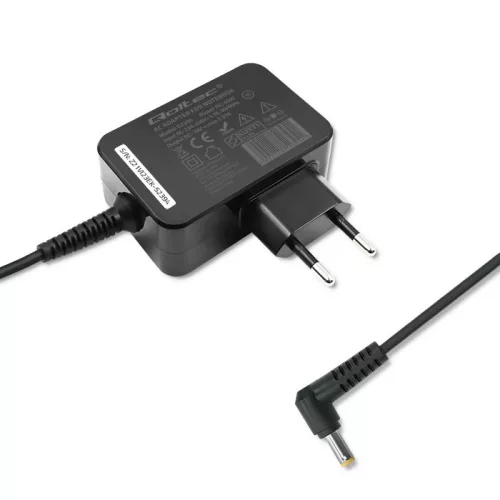 Qoltec hálózati adapter Acer laptophoz, 45 W, 19 V / 2,37 A, 5,5 × 1,7 mm