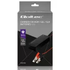 Qoltec automata AGM/GEL/STD akkumulátortöltő 12 V / 4 A, 48 W