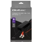 Qoltec automata AGM/GEL/STD akkumulátortöltő 24 V / 2 A / 48 W