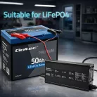 Qoltec LiFePO4 akkumulátortöltő 12,8 V, 20 A, CC/CV