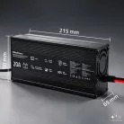 Qoltec LiFePO4 akkumulátortöltő 12,8 V, 20 A, CC/CV