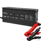 Qoltec LiFePO4 akkumulátortöltő 12,8 V, 20 A, CC/CV